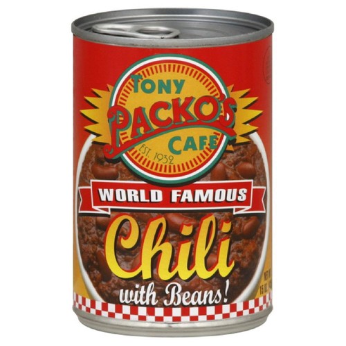 Chili with beans - with, ounce