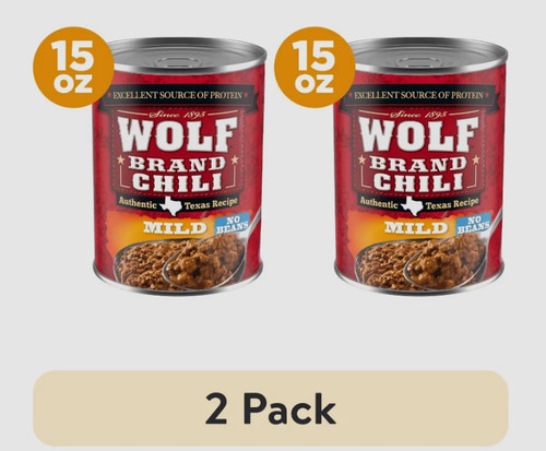 Wolf brand mild chili - brand,